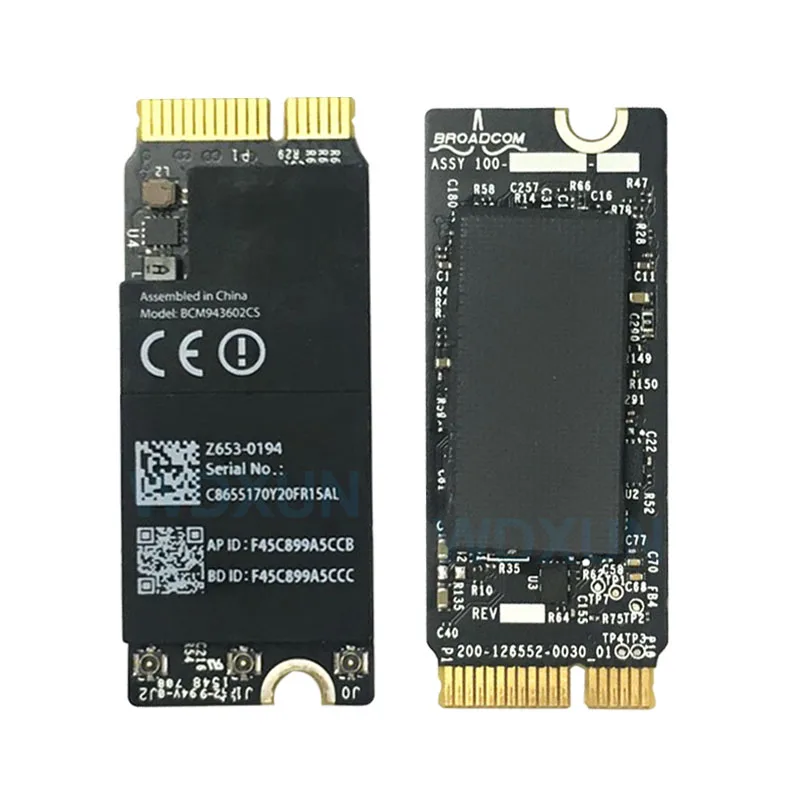 Adaptador Wifi 1750mbps 802.11ac Bluetooth 4.0 A1425 A1502 A1398 Wlan Cartão Broadcom-bcm943602cs - Imagem 4