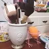 Luxury Relief Portrait  Makeup Brush Holder.cosmetics Lipstick Eyebrow Pencil Holder ,multi-function Storage Box Organizers 2