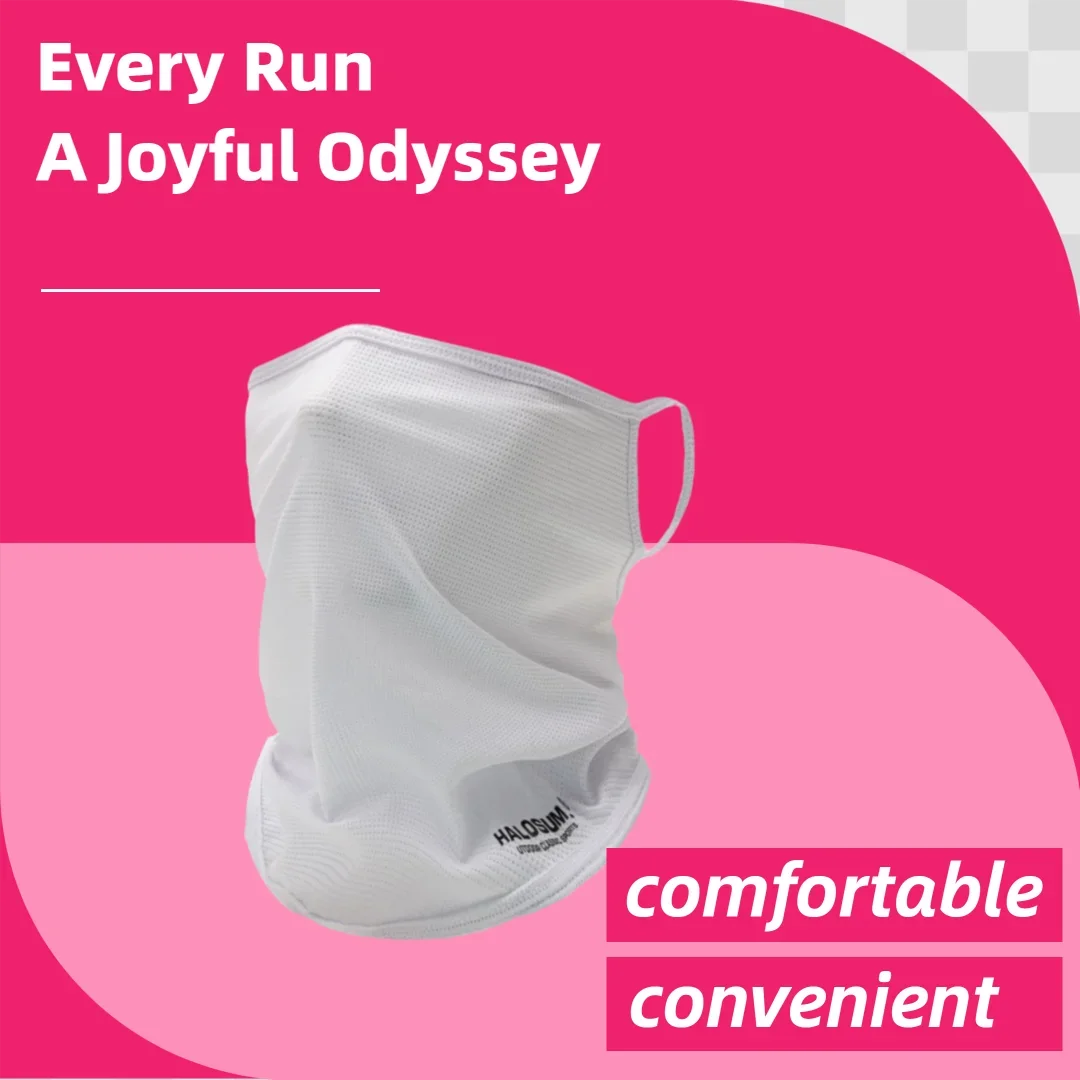 Ice Silk Full Face Mask Balaclava Summer Sun Protection Breathable UV Resistant Windproof for Cycling Hiking Outdoor Activities