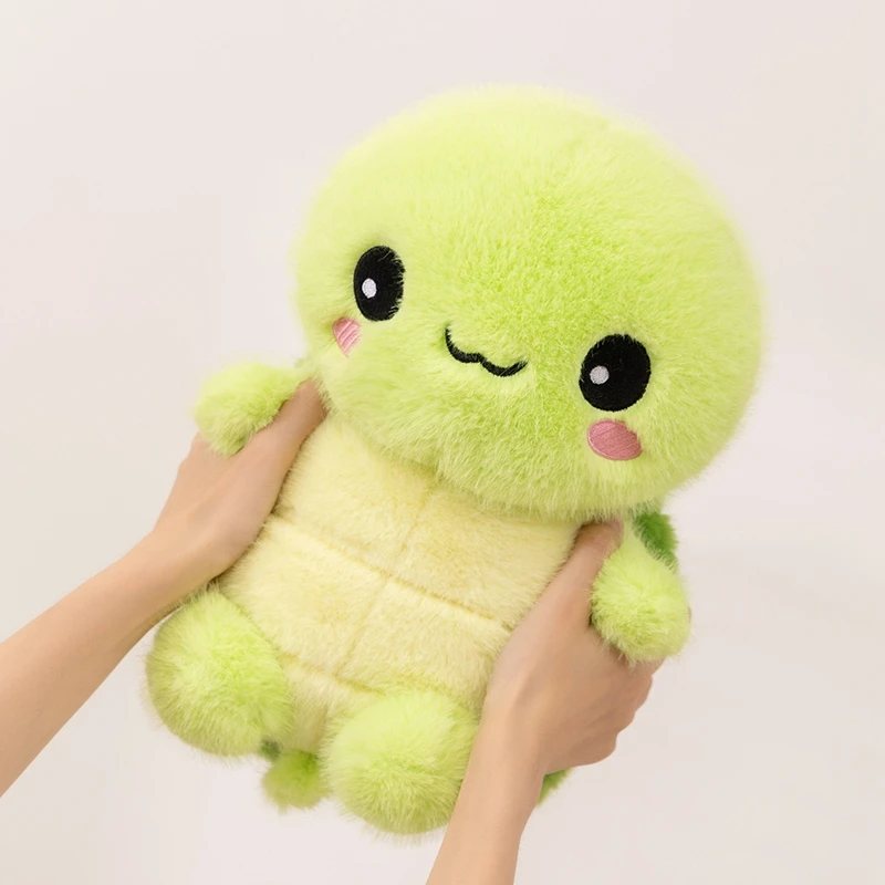 Apple Turtle Plush Toy Doll - Soft Turtle Doll Pillow Claw Machine Exchange Gift for Birthday