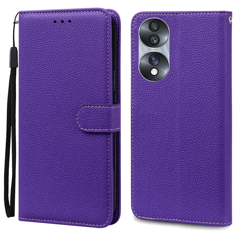 Leather Wallet Flip Case - Elegant Full Cover Coque  Etui