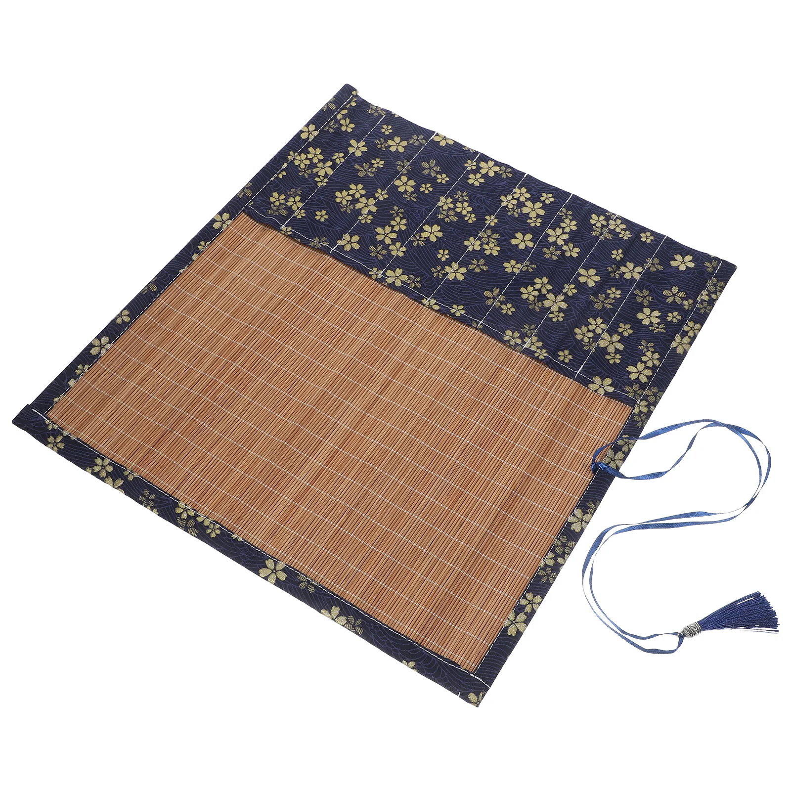 

Pen Bag Paintbrush Supplies Stationery Holders Drawing Pencils Pouch Manual Color Pens Bamboo Fabric Organizers