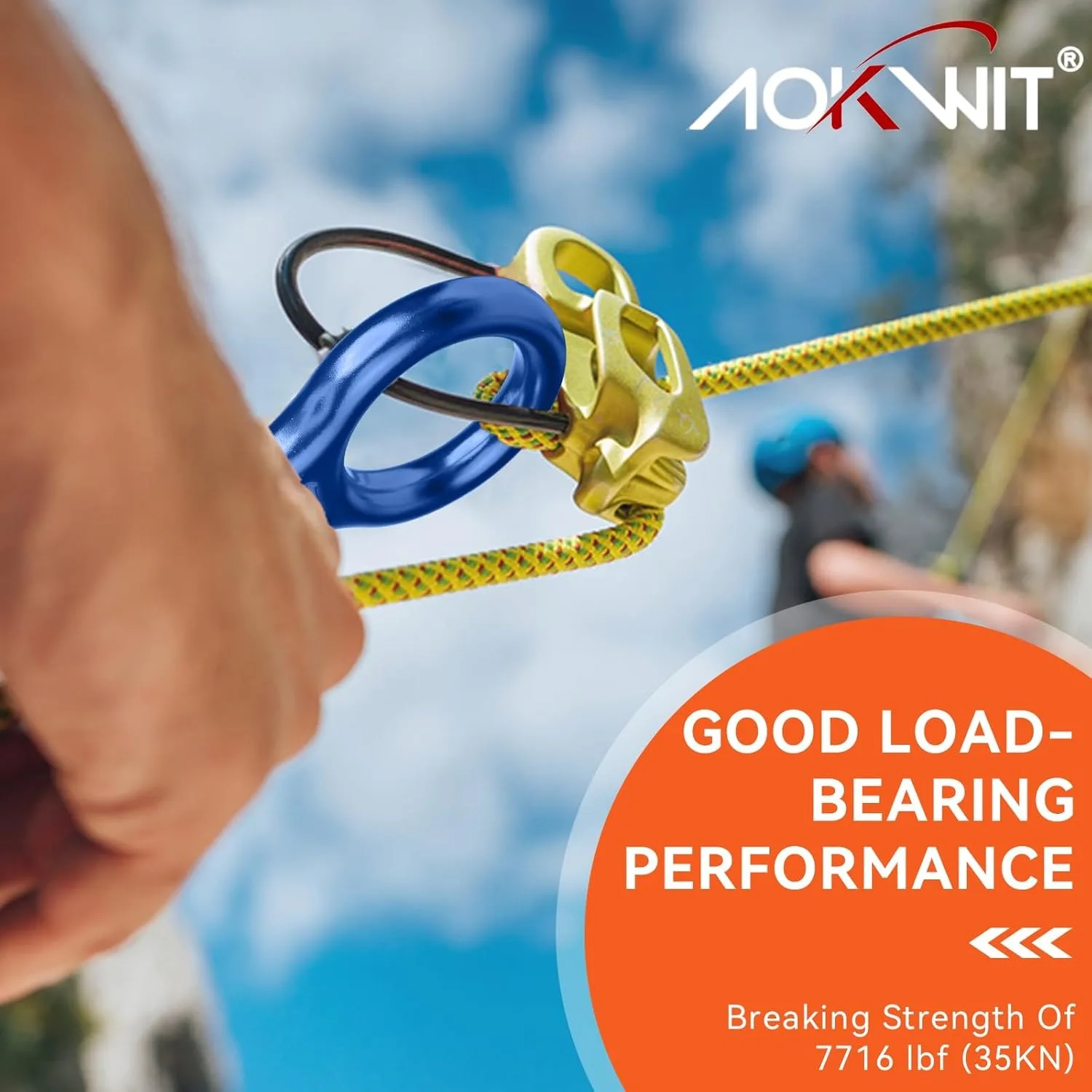 Figure 8 Descender Set with Auto-Locking Carabiner (35kN/5kN) 3