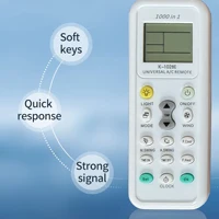 Télécommande universelle A/C pour climatiseur K-1028E, adaptée à Haier, Geli,Hitachi, Panasonic, Sharp, Gree, Midea, Bosch, Tosh 5