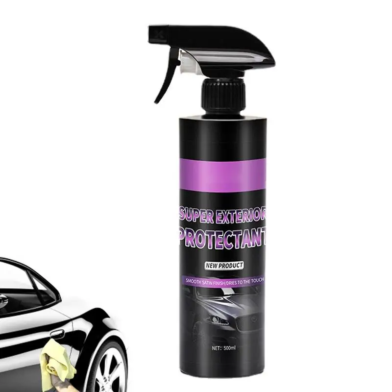 Spray Per Lucidatura Auto 500Ml Spray Per Rivestimento Auto Spray Per Rivestimento Auto Detergente Per Superfici Detergente Per Autoveicoli Per Superf