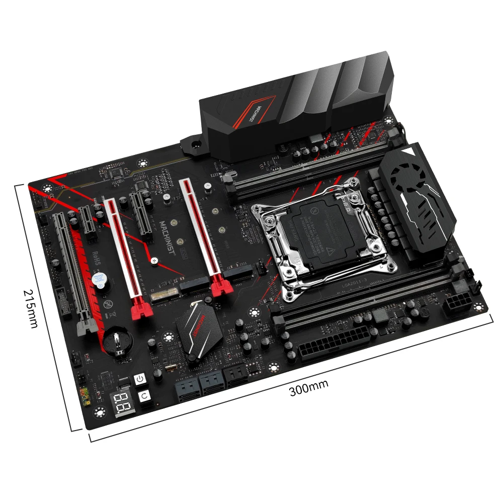 Gépkezelő X99 Alaplap LGA 2011-3 állítsa készlet xeon E5 2640 V4 CPU Időréscsatoló +DDR4 2*16GB Kos memória USB ATX NVME M.2 MR9A Menő Minden