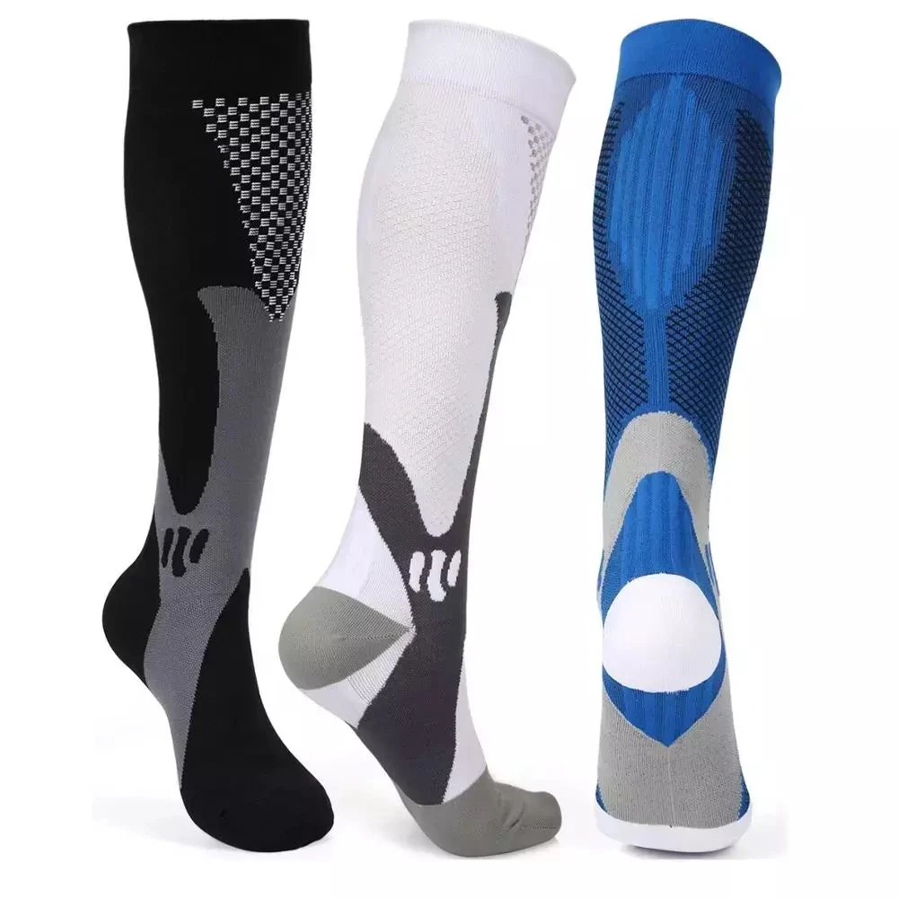 

3 Pairs Compression socks for men and women, 20-30mmHg