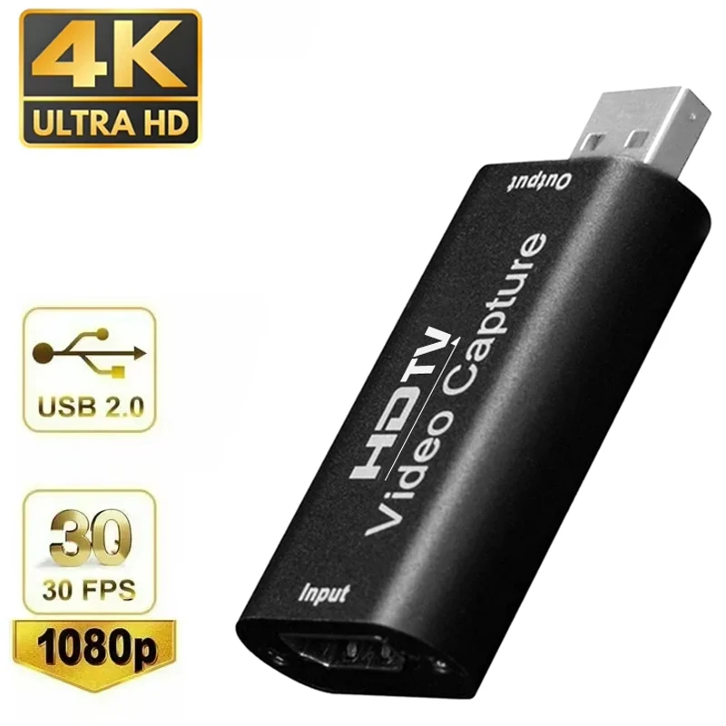 HD Video Capture Card for Seamless USB to HDMI Conversion