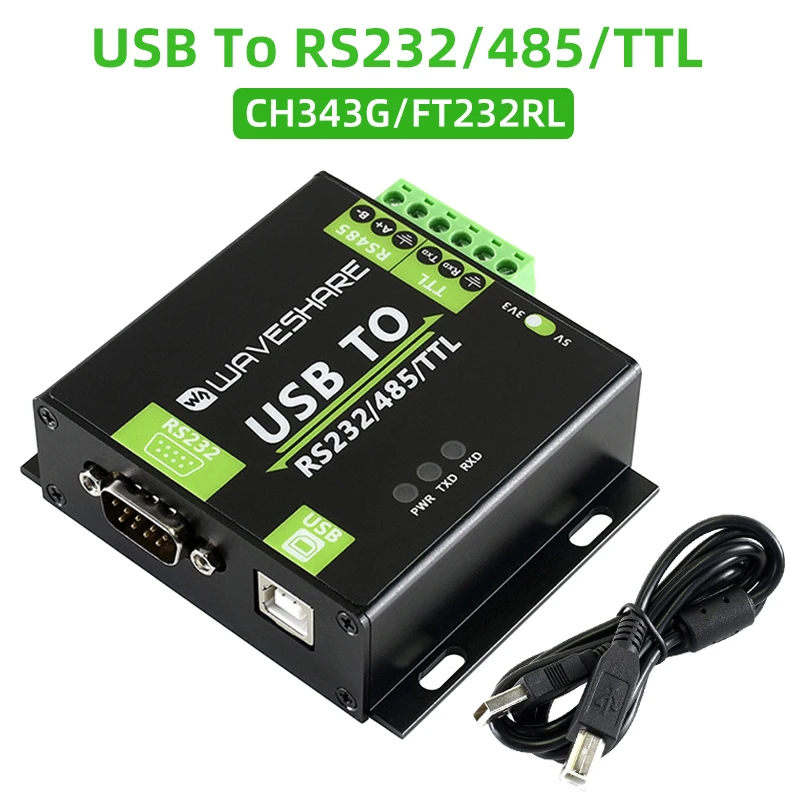 Conversor Isolado Industrial da Relação Usb a Rs232 485 Ttl Ft232rl Ch343g Tevês para Windows 10 xp Original