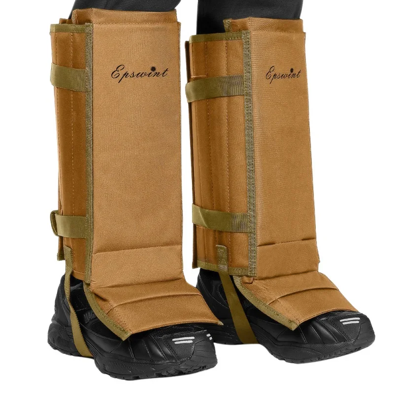 

Men Shin Guard Suitable for Camping Mountaineering Jungle Adventure Armor Breathable and Waterproof Shoe Covers