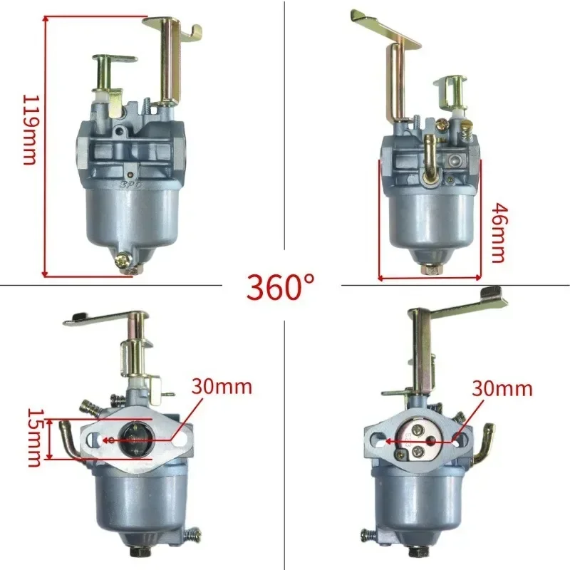 Carburetor Kit for Predator CT100U CC100X SK100 152F 154F 156F Sportsman GEN1100 GEN2000 Generator Pump Water Parts