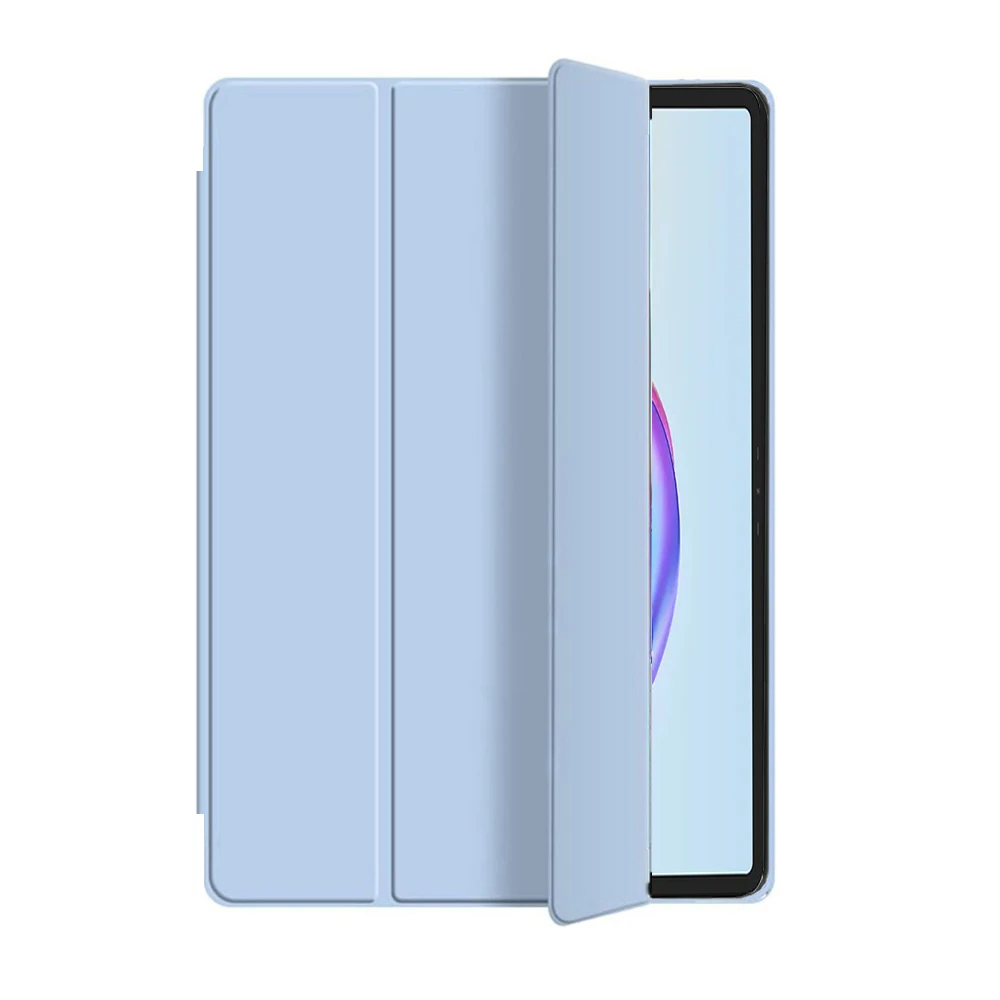 Slim Tablet Case with Soft TPU Back and Auto Sleep/Wake