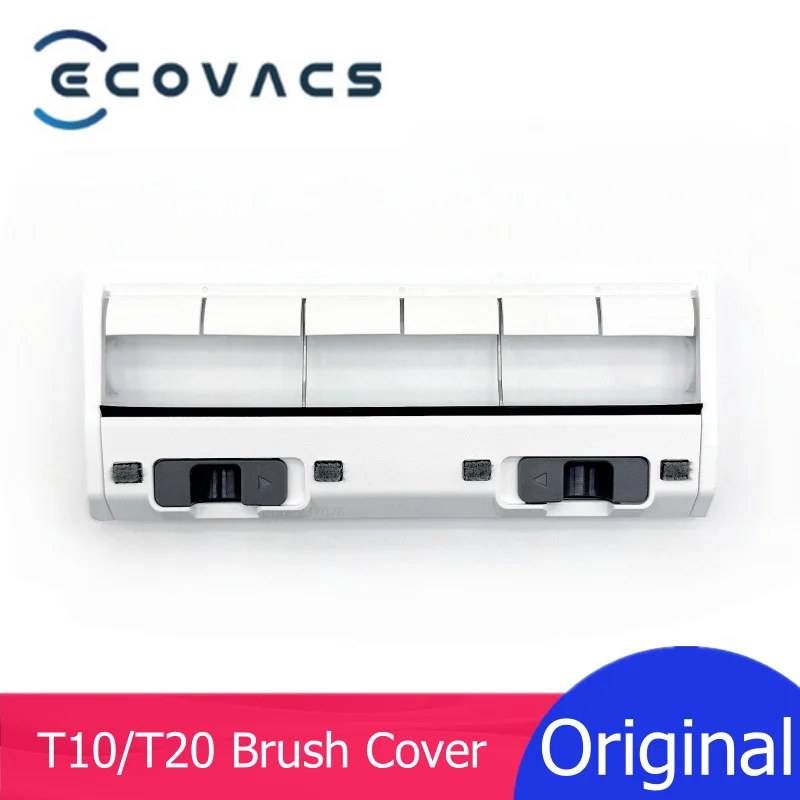 Original ECOVACS Main Brush Cover for Deebot T20 T10 T9 T9 Plus N10 Series Robot Cleaner Parts