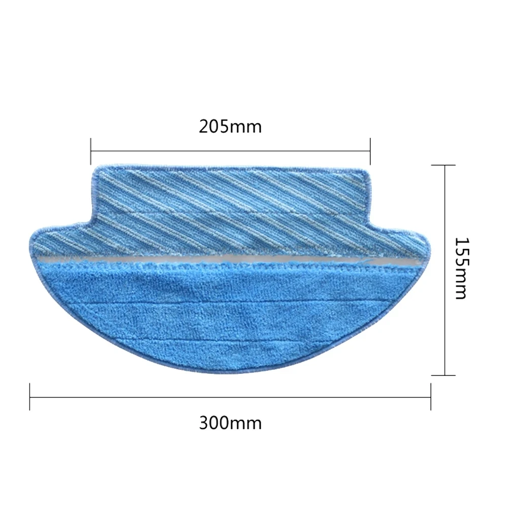 For Cecotec Conga 3090 Series Robotic Vacuum Cleaner Accessories Side/Roller Brush Hepa Filter Mop Cloth Mop Rags Replacement