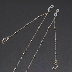 Chic Wing Metal Glasses Chain Non-slip Vintage Eyeglass Lanyard Reading Glasses Holder Neck Strap Rope Sunglasses Chain