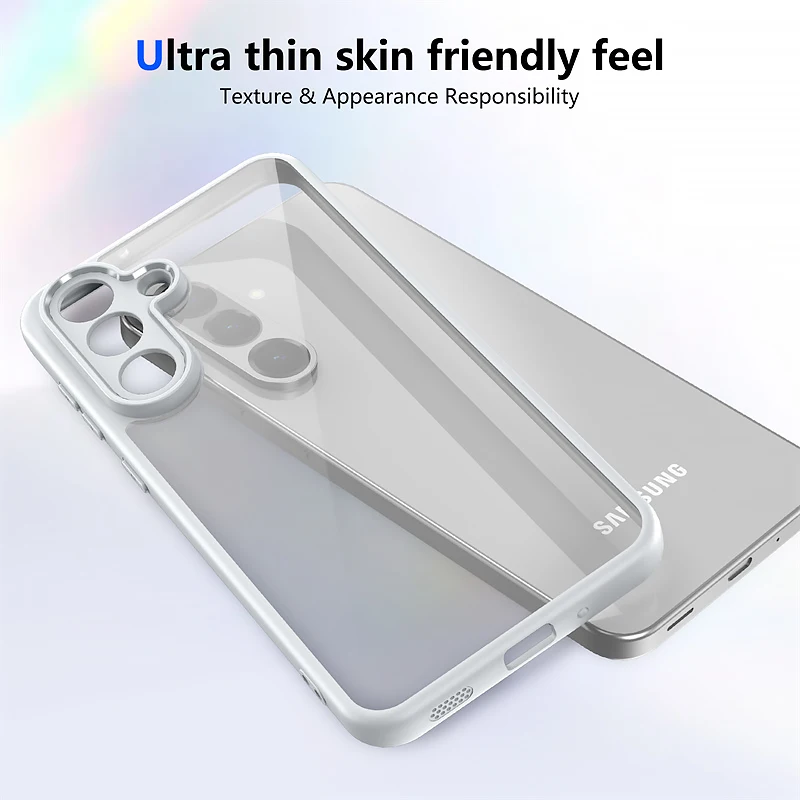 Crystal Clear Anti-Fall TPU Phone Case - Transparent Protection Cover