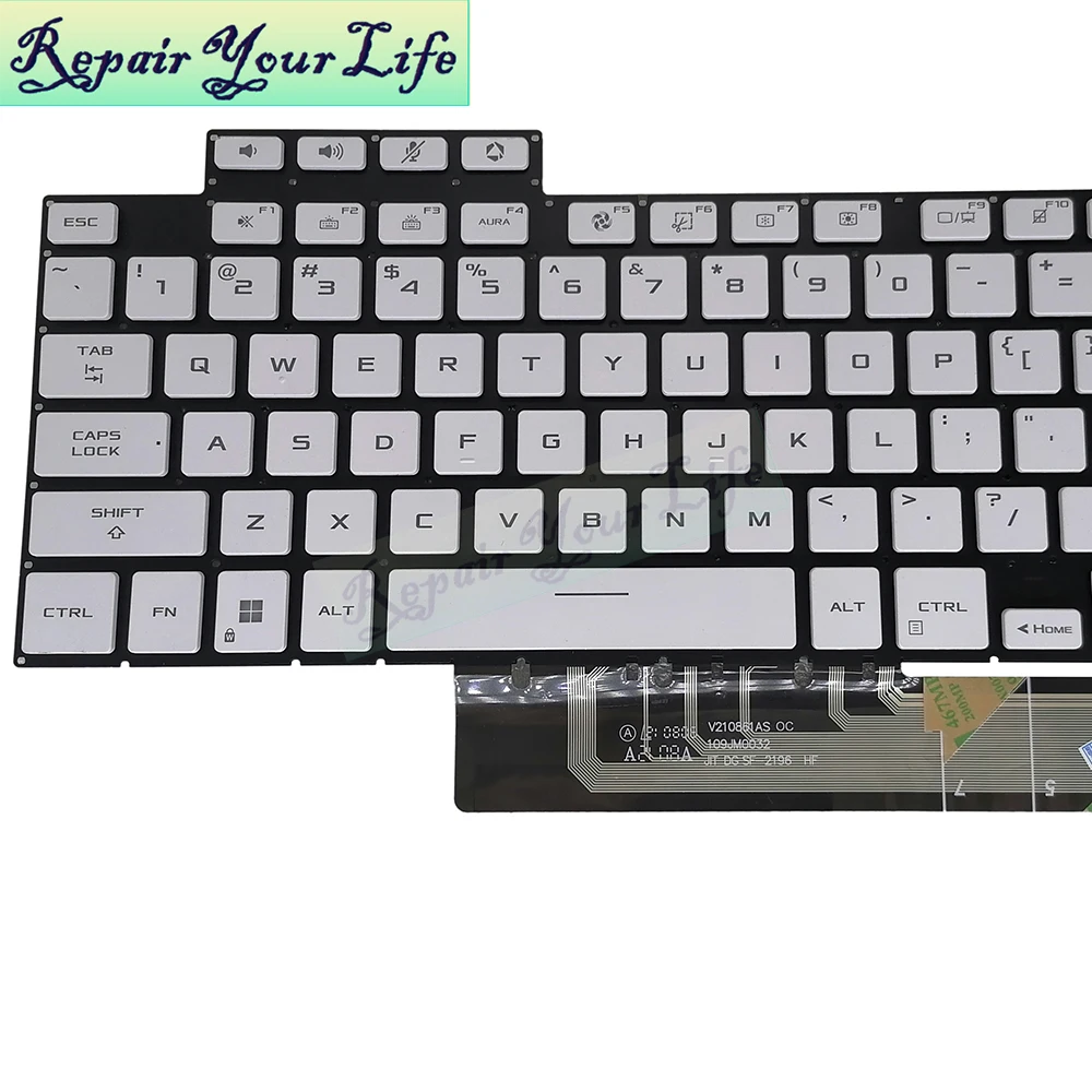 Teclado Backlight US para ASUS TUF Gaming,