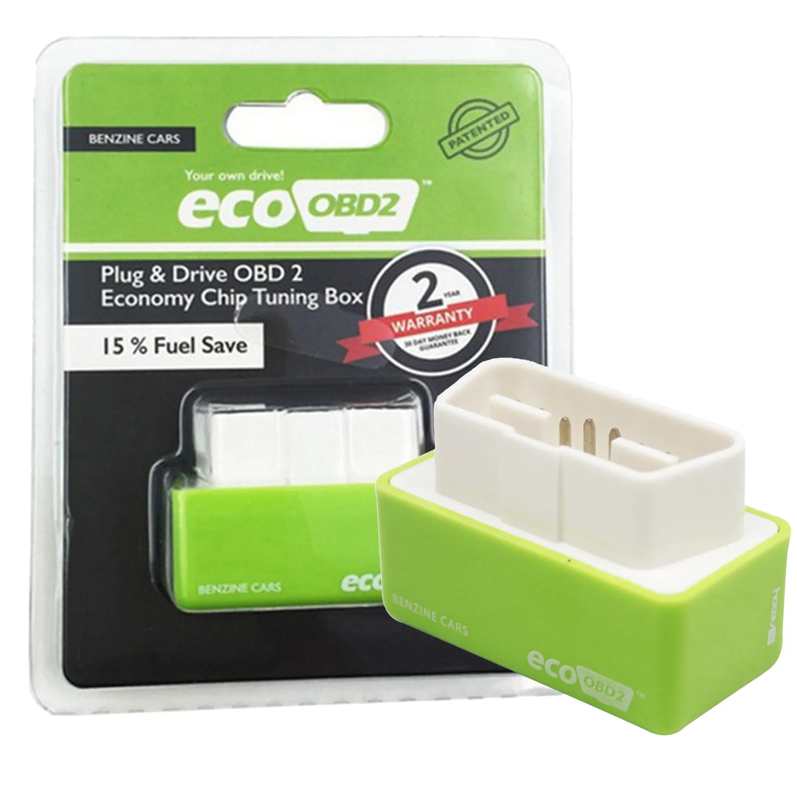 Cosas Para El Hogar Car Replacement Economy Eco Obd2 Benzine Tuning Box Chip for Car Petrol Saving Accessories fuel saver