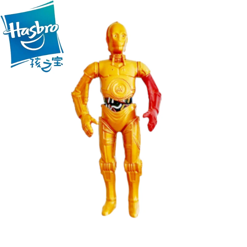 

Hasbro Original Star Wars C-3PO Action Figures Model Toys Collectible Decorative Desktop Decorations Kids Gifts