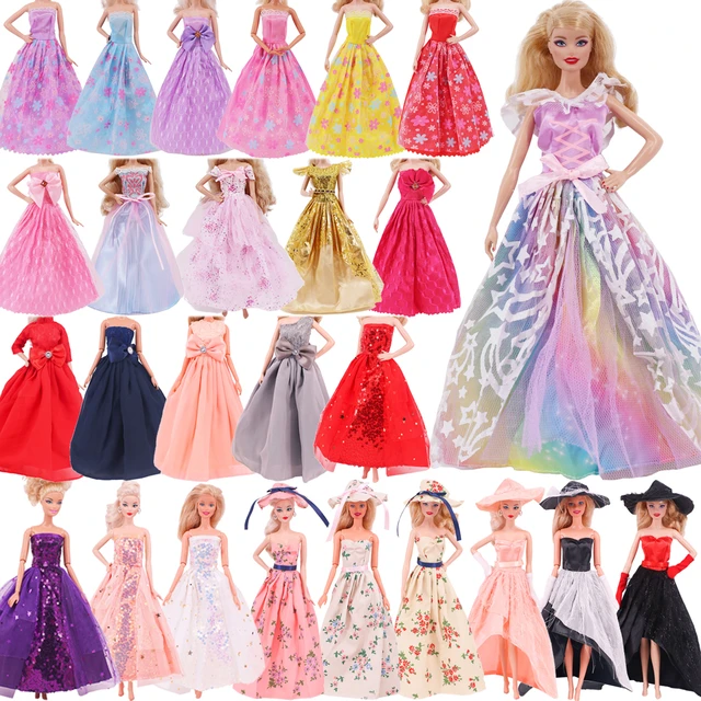 Doll Accessories Barbie Doll Clothes  Barbie Doll Clothes Accessories Set  - Doll - Aliexpress