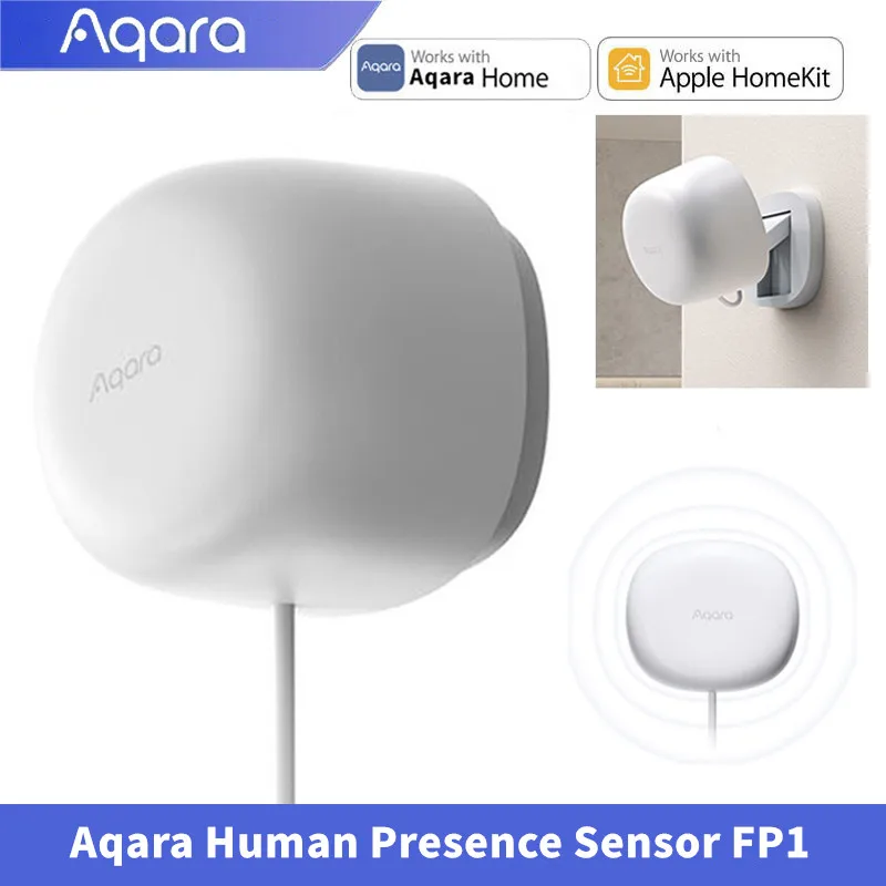 Aqara Sensor de presencia humana FP1 Zigbee 3,0, Sensor inteligente de