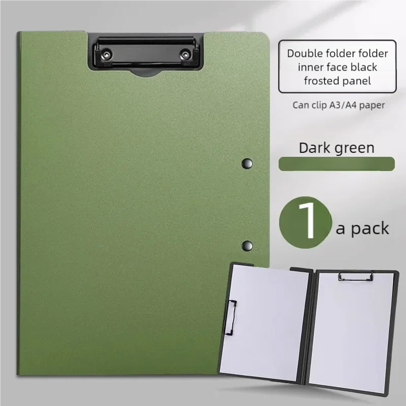 File Folders 1pc A4 Documents Organizer Clipboard With Cover Paper Folder for Business & School
