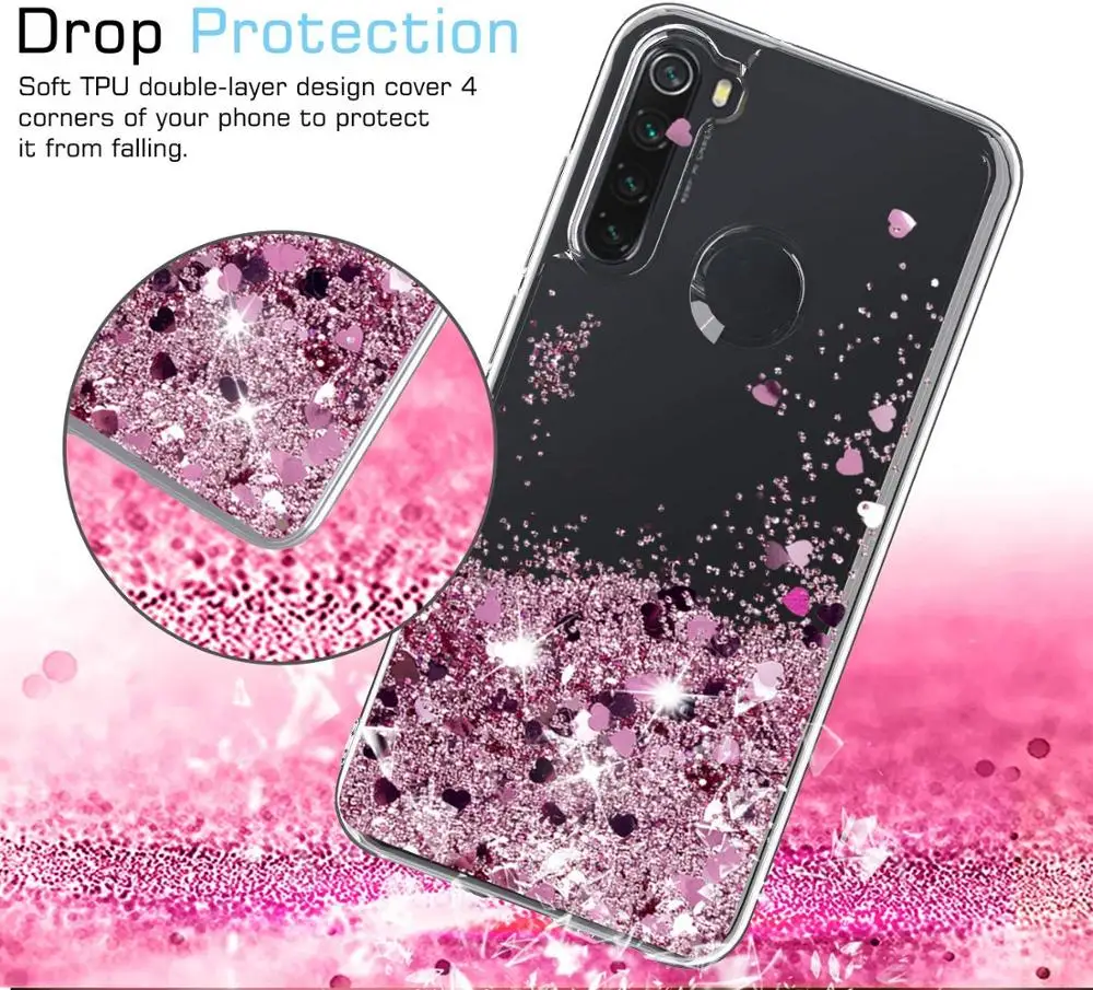 Radiant Starry Glamour Liquid Glitter Case - Shimmering Dynamic Quicksand Silicone Cover