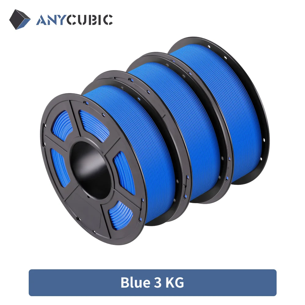 

ANYCUBIC PLA 3D Filament 3KG 1KG/Roll 1.75mm Plastic Printing Materials for 3D Printers No Bubble Smoothly ECO-friendly
