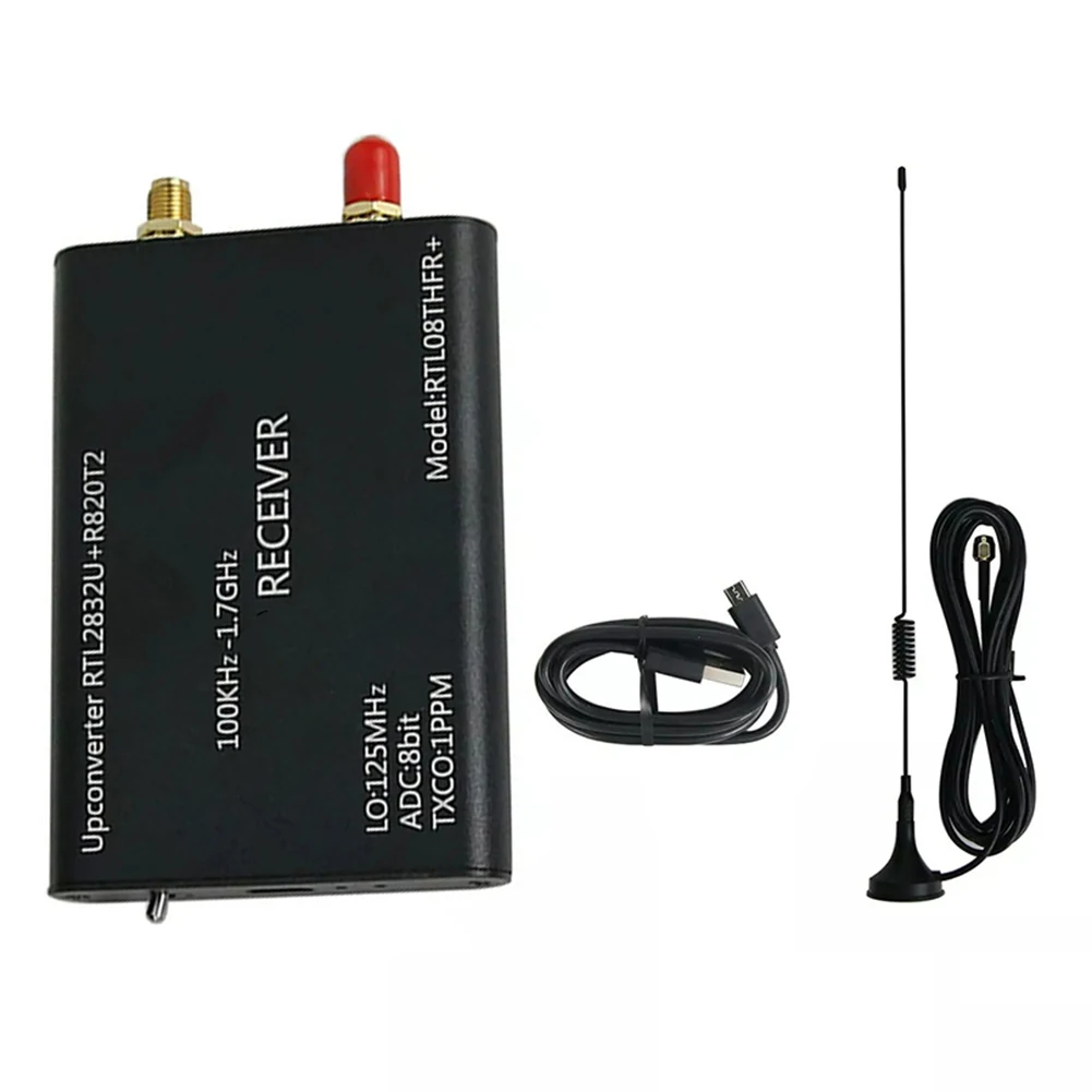 

1set 100K-1.7GHz RTL08THFR+ Radio Upconverter RTL-S DR Receiver RTL2832U R820T2 Electrical Equipment Supplies Accessories