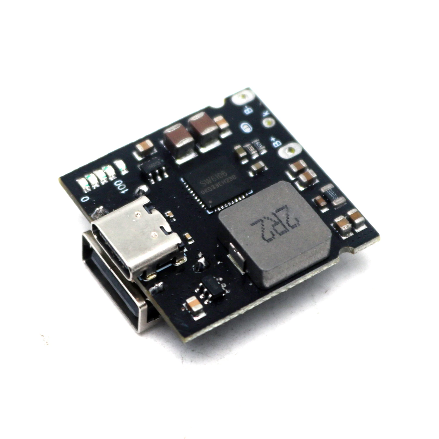 SW6106 PD3.0 18W Schnelllademodul 1S BMS Li-Ionen Lade- und Entladeplatine TYPE-C USB DC 5V zu 3,7V 4,2V Lithium-Batterie 4A – Detail 2