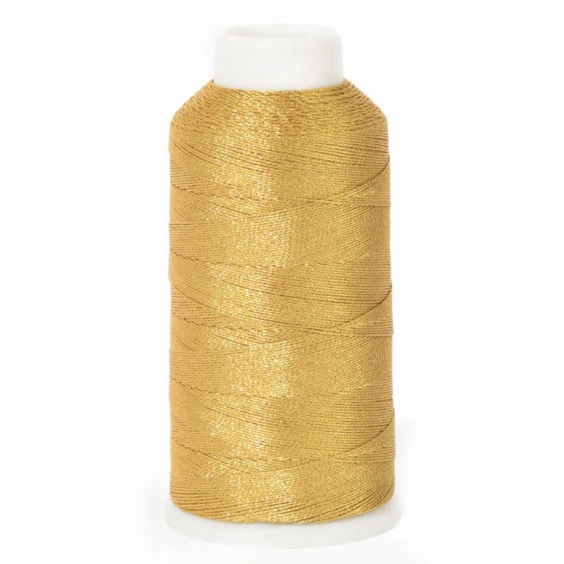 Luxurious Gold & Silver Embroidery Thread for Handmade Braided Bracelets