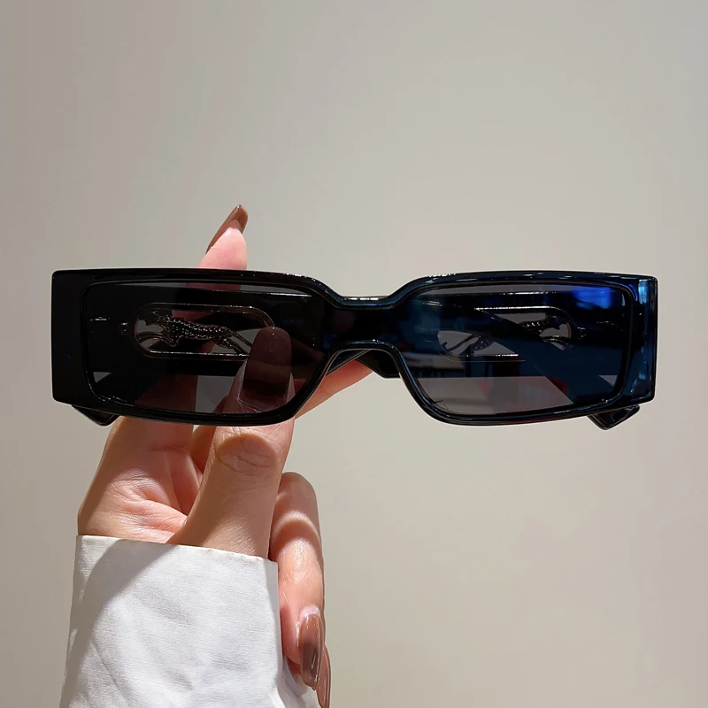 GM LUMIAS Nuovi occhiali da sole rettangolari Fashion Vintage Gradient Candy Color Shades Trendy Ins Popular Brand Design UV400_voghion.com