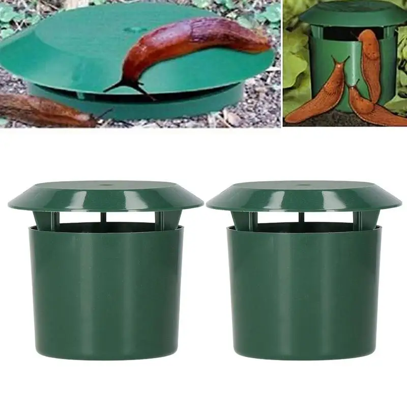 Snail Trap Beer Slug Box 2pcs Snail Cage Traps Innovative Control Traps Beer Slug For Farmers And Gardening