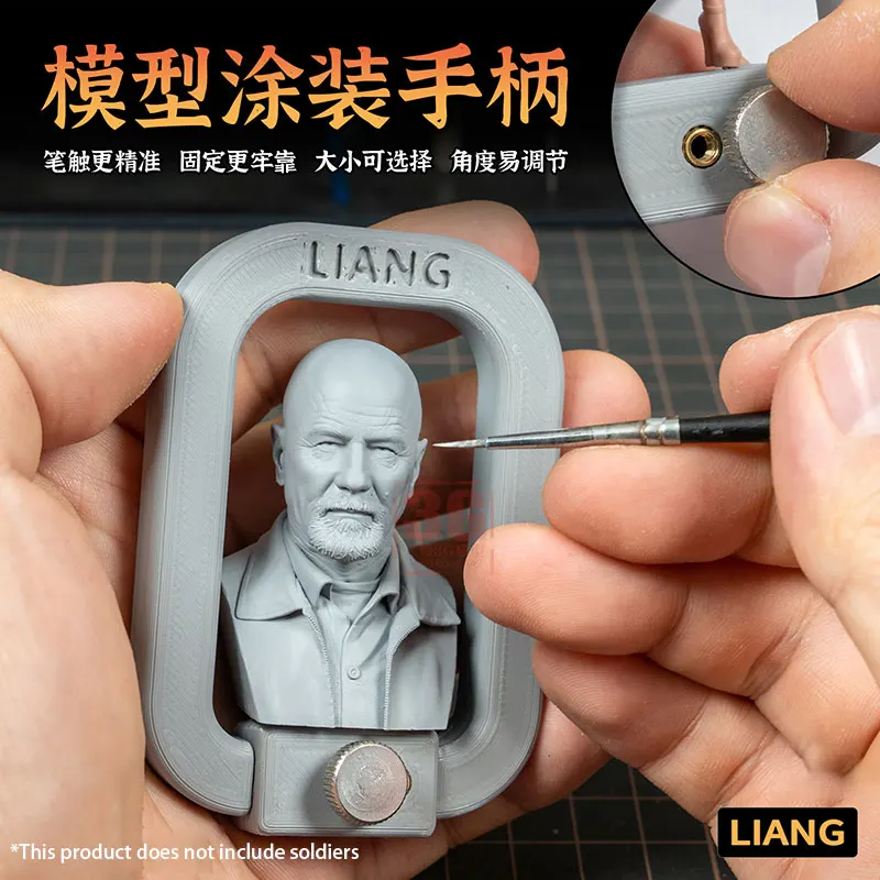 LIANG Model Modification Tool 0224-25 360&deg; Free Rotation Portable Paint Handle