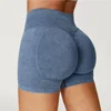 83807-d36b34.jpg Short de Yoga taille haute pour femmes, délavé au sable, short d'entraînement, Fitness, levage des fesses, Fitness, Yoga, gymnastique, course à pied