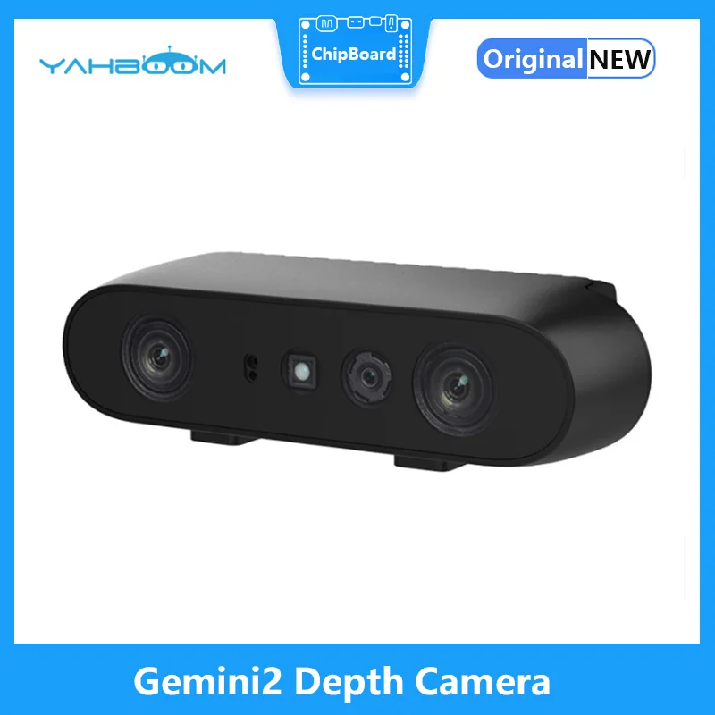 

Gemini2 Binocular Structured Light Depth Camera SLAM Camera ROS2 Robot Compared With D435i