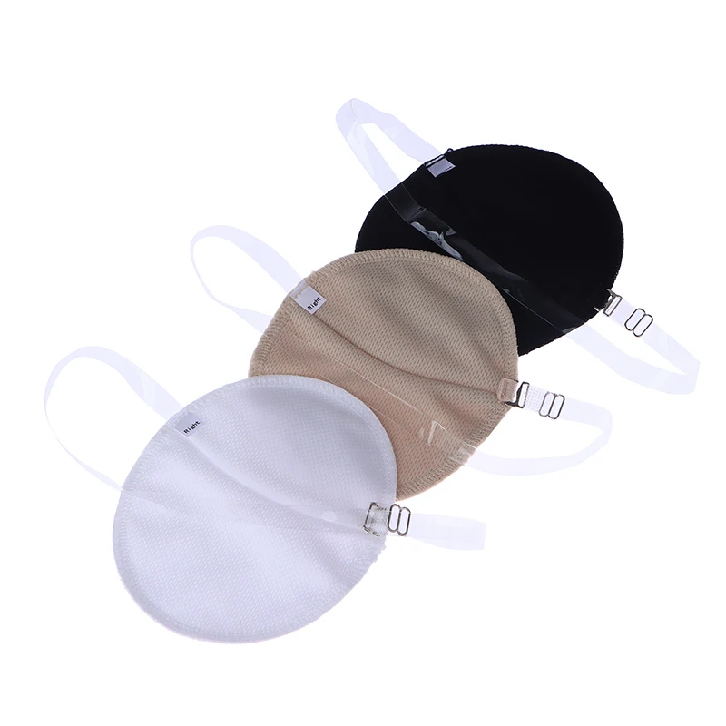 1pair Washable Underarm Sweat Pads Absorbing Guards Dress Perspiration Deodorant