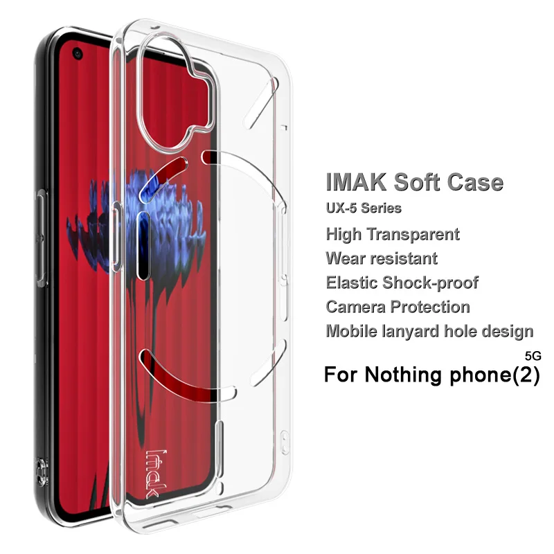 Para Xiaomi Redmi Note 12 Pro + 5G India IMAK UX-5 Series Funda