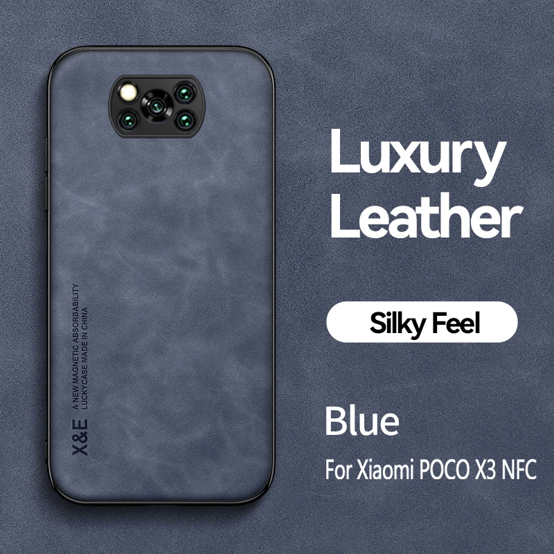 Luxury Magnetic Holder Leather Phone Case - Premium Back Cover with Enhanced Protection