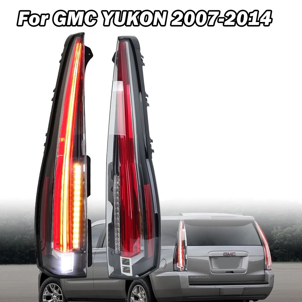 

Tail Lights for GMC Yukon 2007-2014 LED Rear Lights with Driving Lamp Reversing Lamp Stop Brake Lamp Turn Signal Light