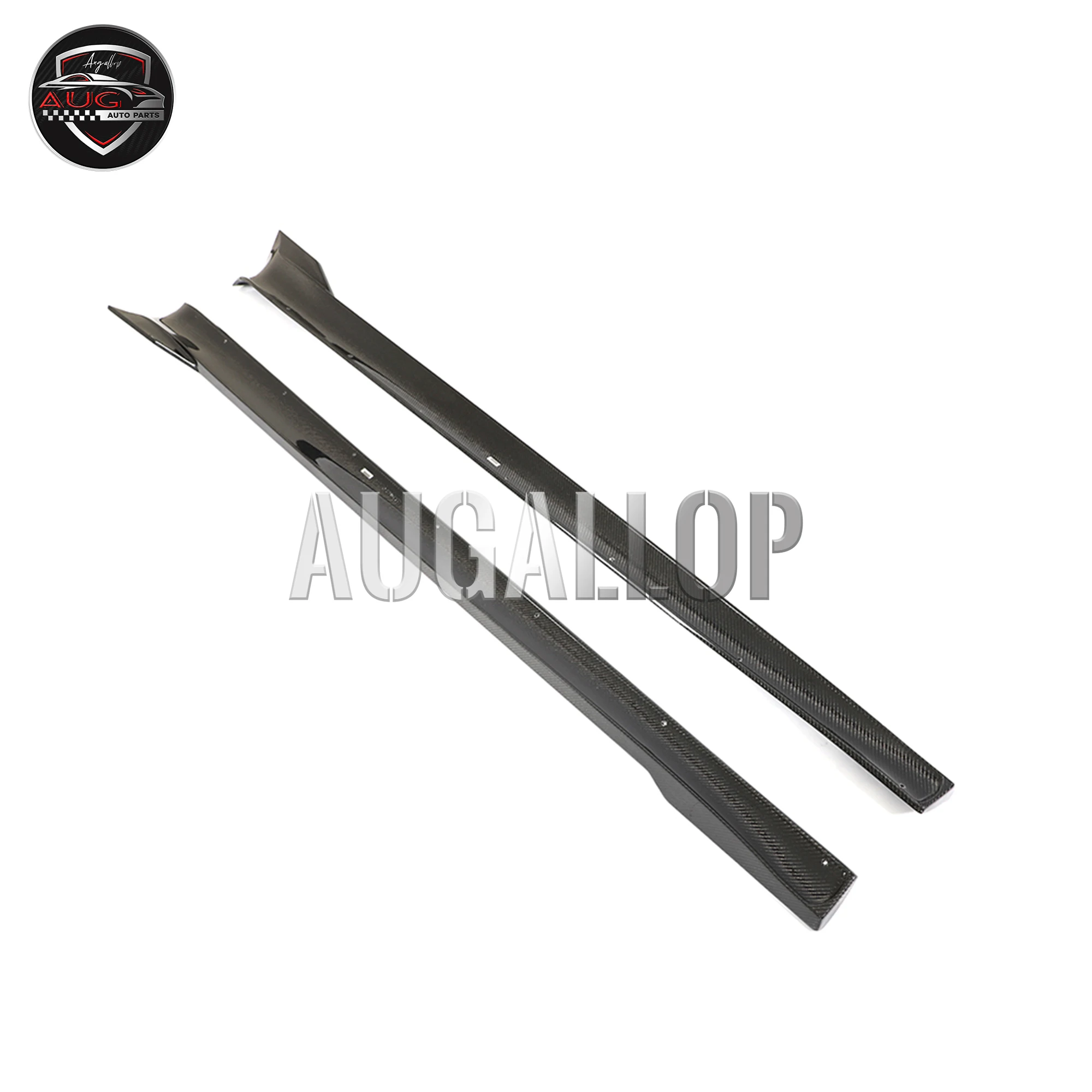 

AUG carbon fiber body kit For Tesla model S carbon fiber side skirt sports kit aero kit