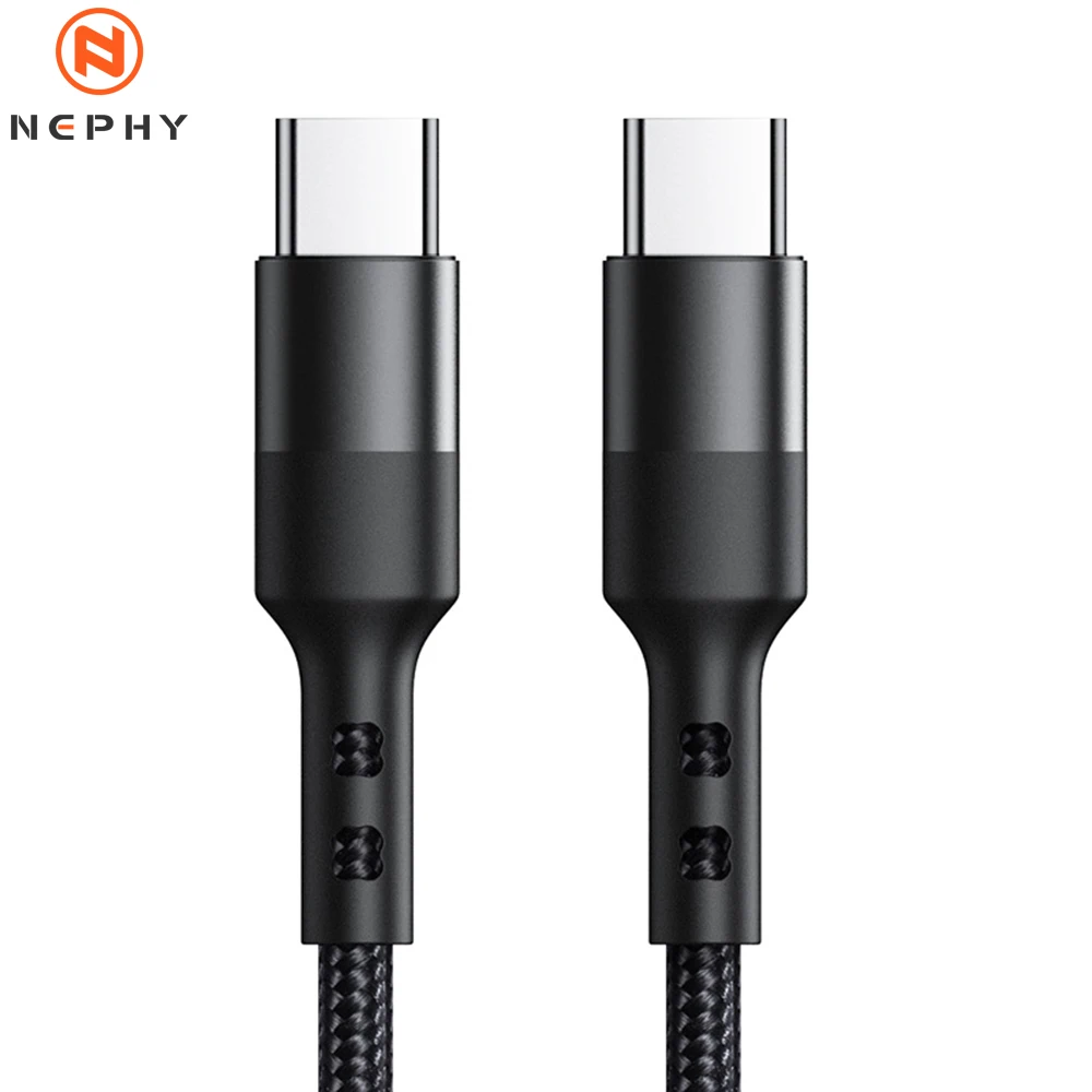 MoKo Cavo USB C a USB C da 240W, 2 PZ Cavo Type C da 2m, Cavo USB C per iPhone 16/15/15 Pro/15 Plus/15Pro Max, MacBook Pro 2020, Galaxy S24, Ricarica Veloce