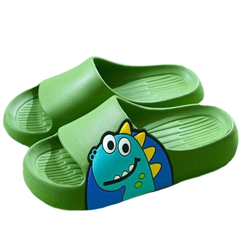 Children Slippers Cartoon Soft Sole Anti slip Indoor Bathing for Girls and Boys