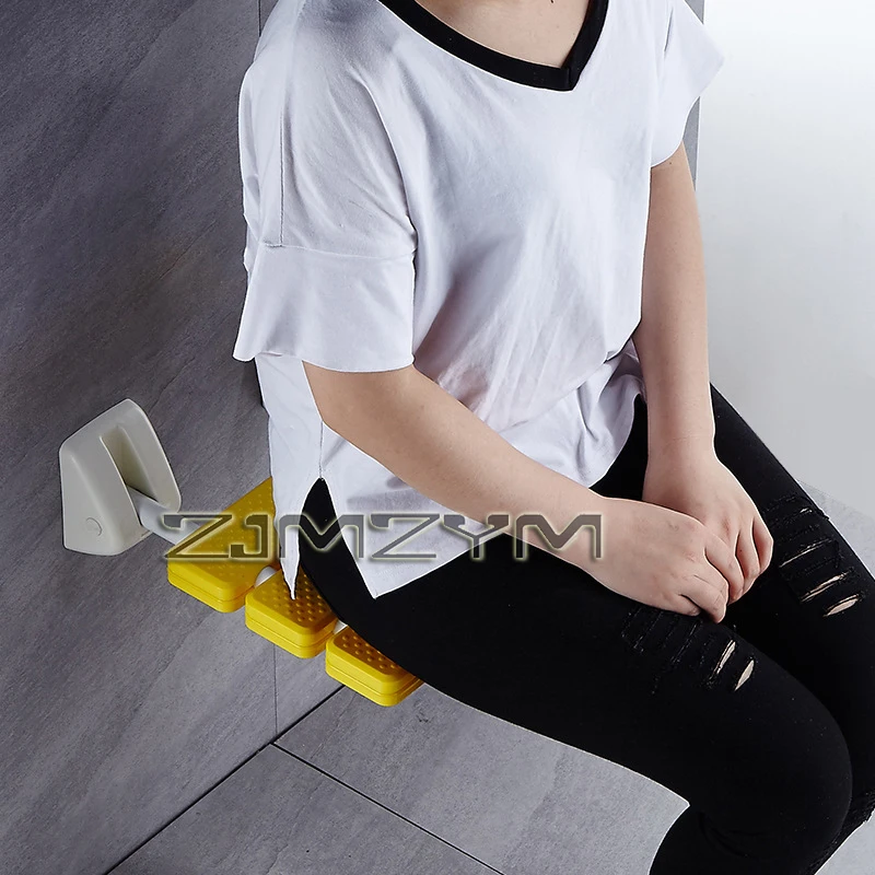Foldable Bathroom Stool, Wall Mounted Shower Seat, Anti-Slip Folding Chair, Beach Bath Chair, Toilet Chair 2