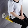 Foldable Bathroom Stool, Wall Mounted Shower Seat, Anti-Slip Folding Chair, Beach Bath Chair, Toilet Chair 2