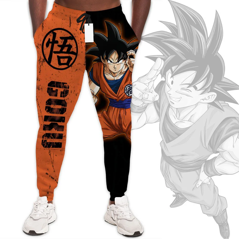 

Джоггеры Goku, Длинные мужские брюки в японском стиле, весна-осень 2024