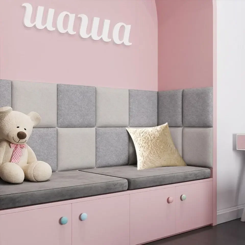 Bed Headboard 3D Home Decoration Head Board Stickers Cabecero Cama 135 Headboards Head Board Self Adhesive Wallpaper