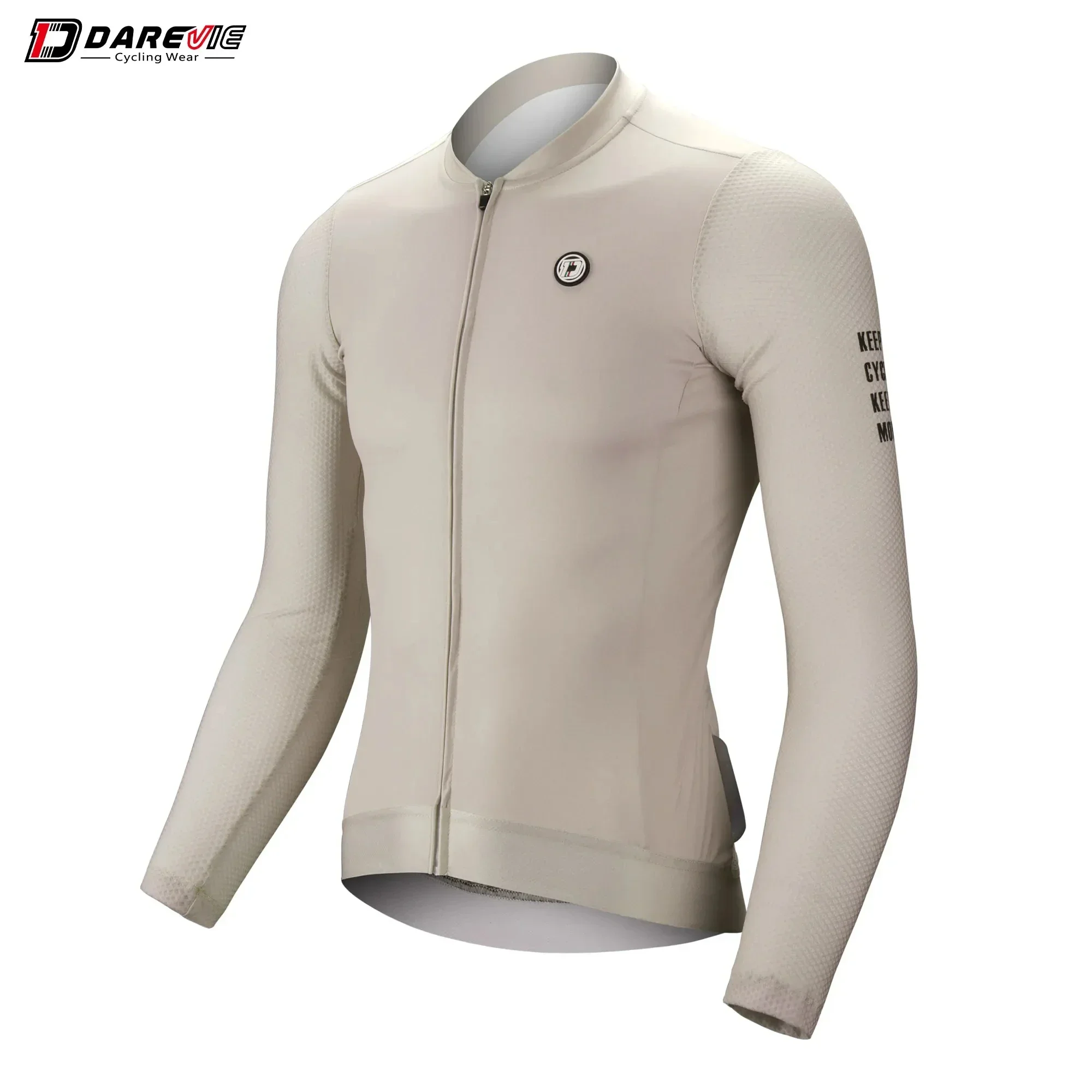 thumbnail image 1 of Maillot de ciclismo DAREVIE Slim Fit SPF 50+ Pro Team, transpirable, de manga corta y larga, equipamiento para ciclismo de montaña para hombre y mujer, 1 of 5