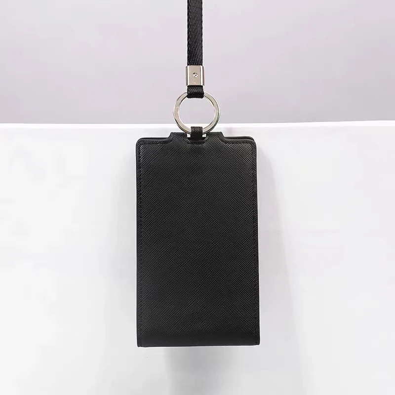

2023 Hanging Women For Set Cowhide Rope Head Certificate Work Card Layer Men's Leather High-grade New Neck
