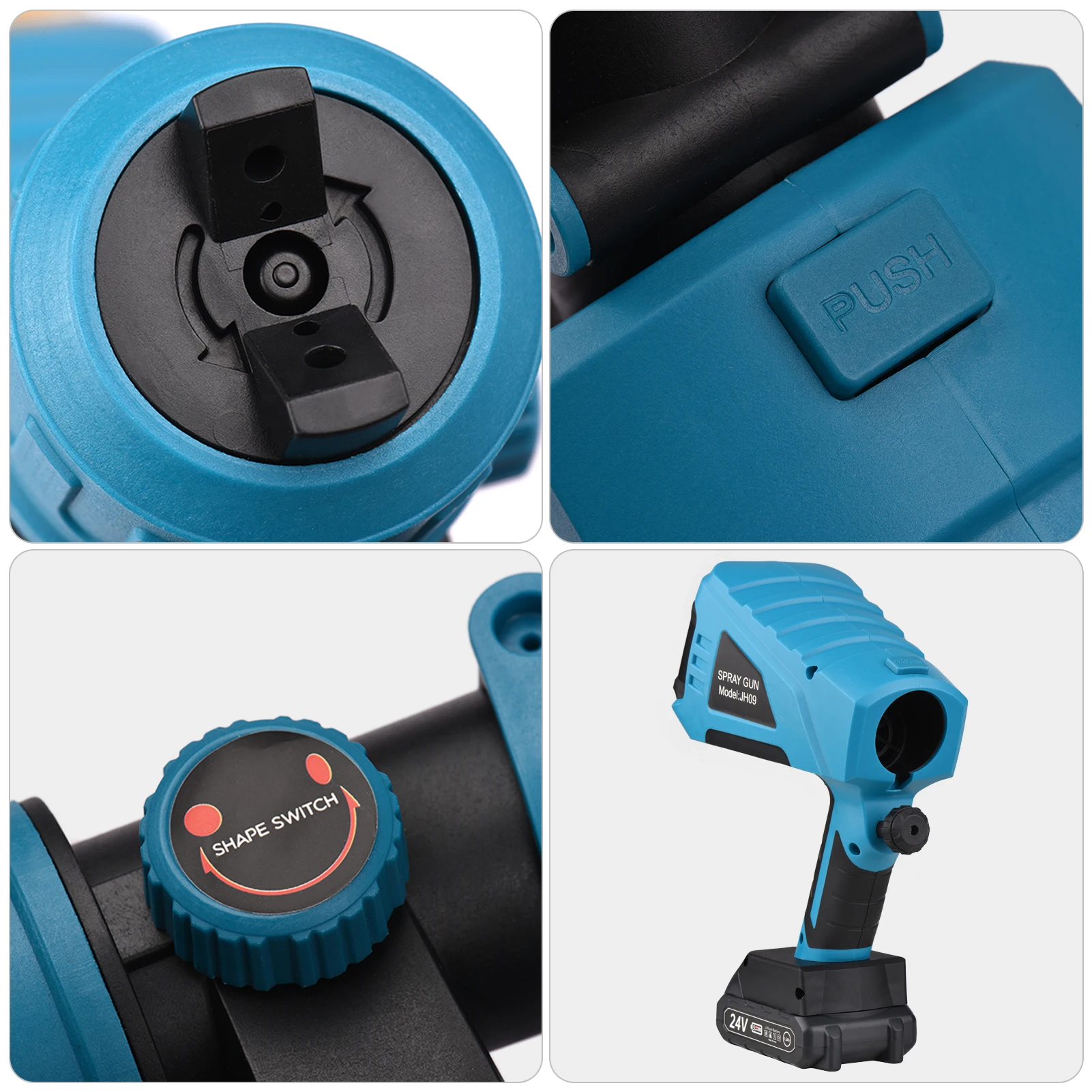 Pistolet à peinture,Pistolet pulvérisateur électrique portable avec